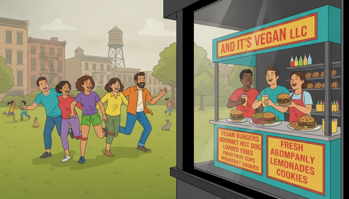 AND IT'S VEGAN — Field Day, Food, and Fun!