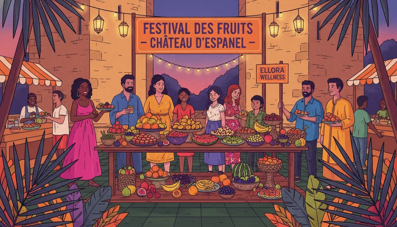 Festival des Fruits at the Vegan Chateau