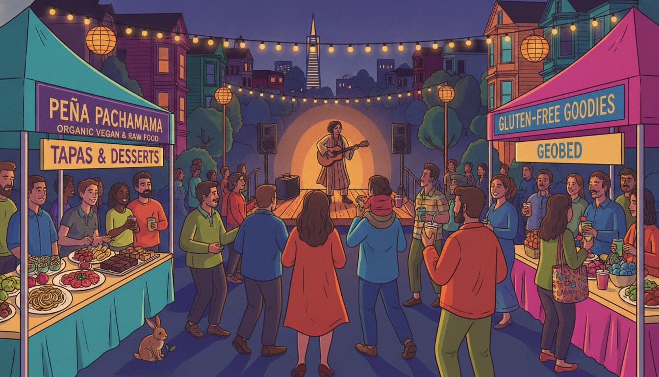 Friday Vegan Happy Hour & Dinner with Live Music — Peña Pachamama