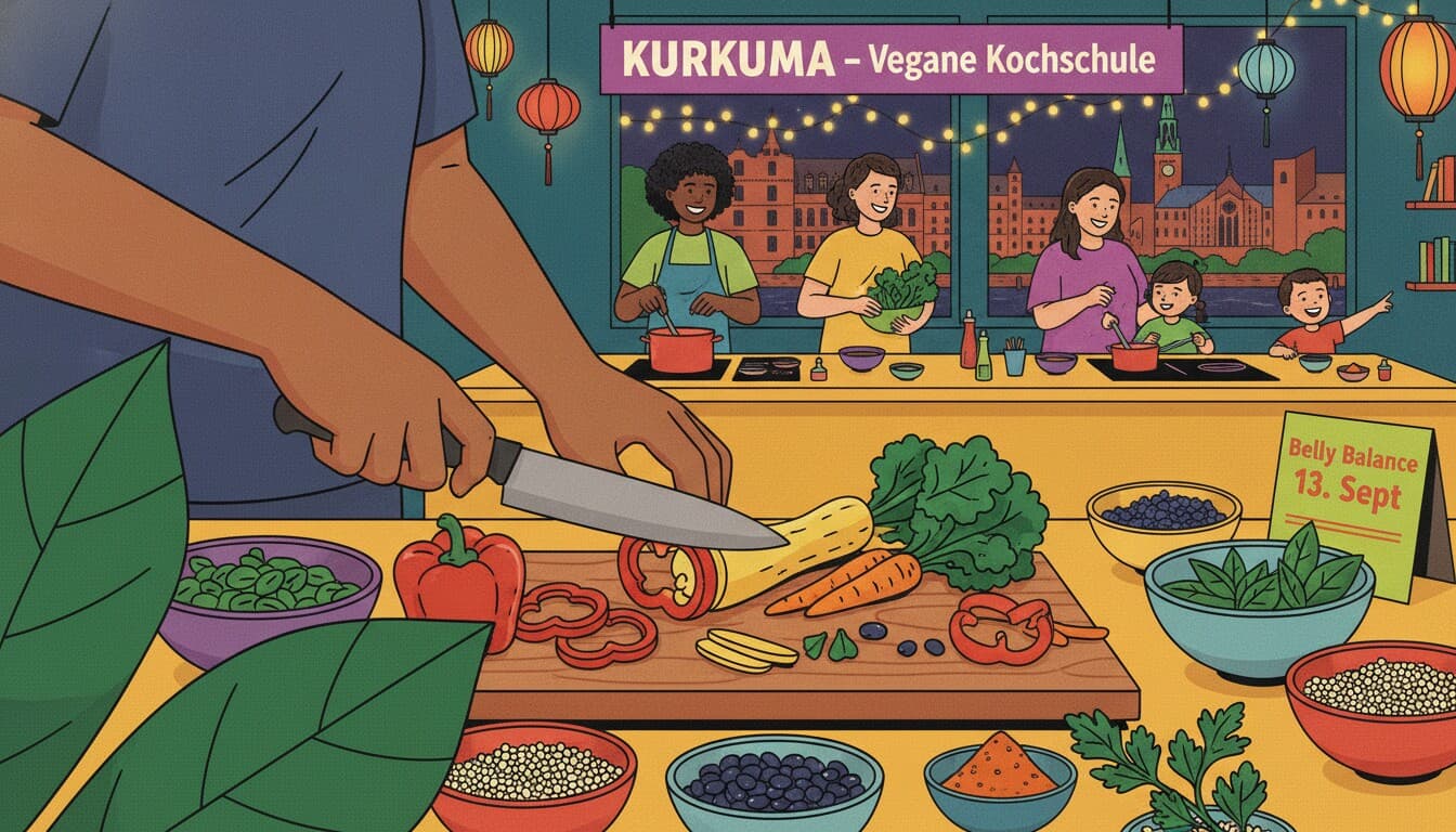KURKUMA Kochschule Vegan Cooking Courses