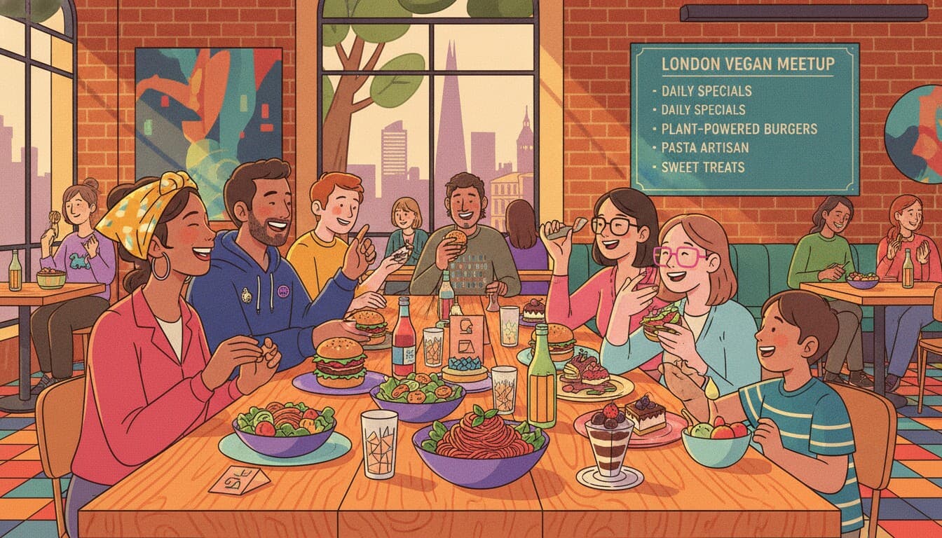 London Vegan Meetup β Geekstraveganza