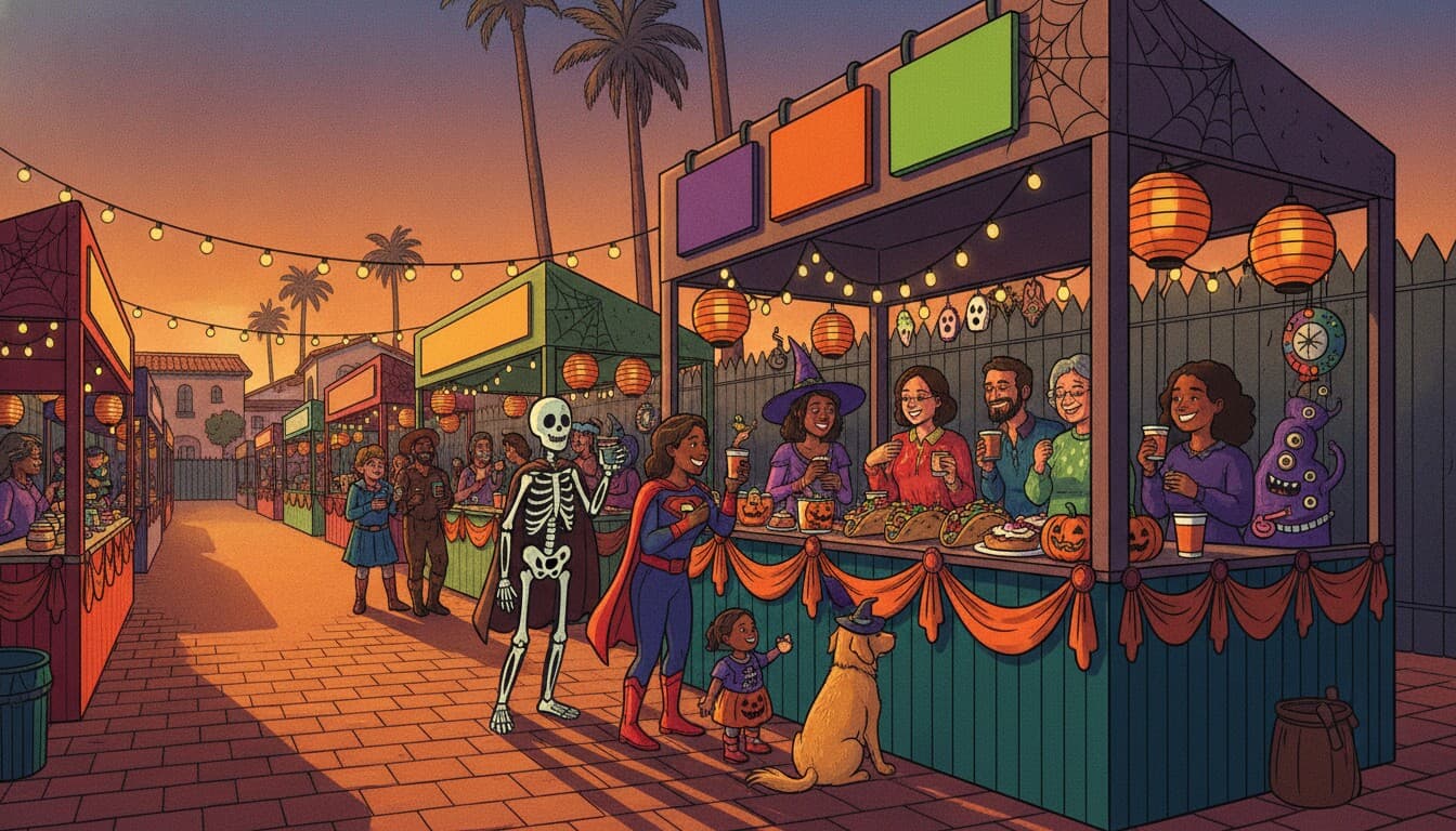 North Park Halloween Party