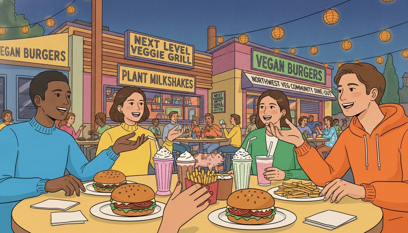 NW VEG Dine Out at Next Level Veggie Grill