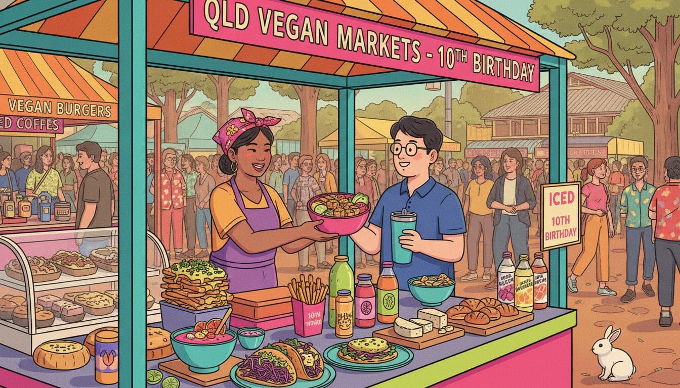 10th Birthday | QLD & Brisbane Vegan Markets