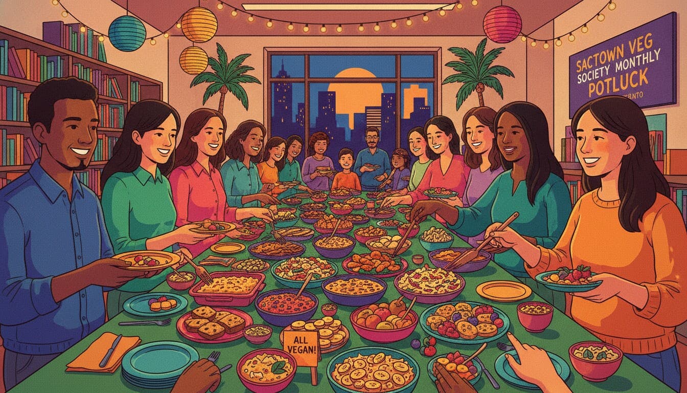 SacTown Veg Society — Monthly Vegan Potluck
