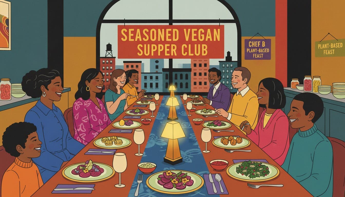 Vegan Bites & Boroughs x Chef B of Seasoned Vegan