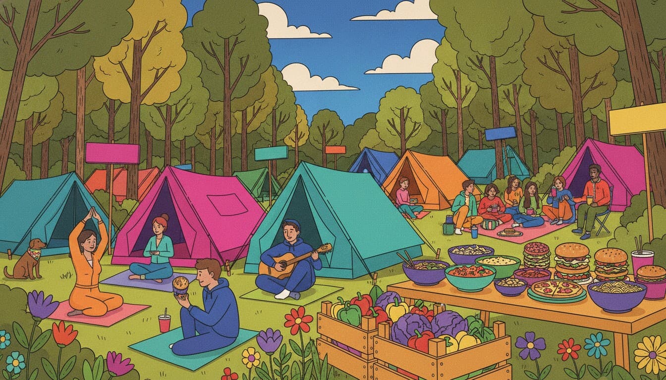 Vegan Camp Out