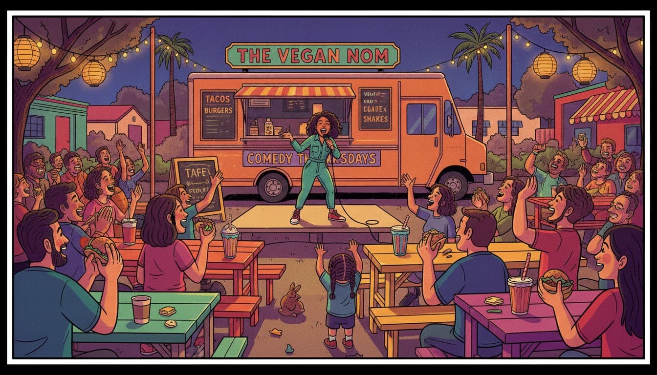 Comedy Open Mic at The Vegan Nom