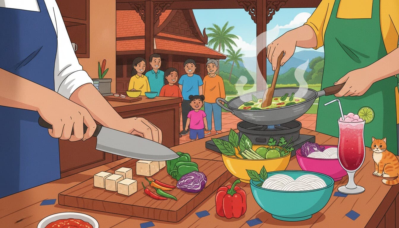 Vegan Cooking Class at Away Chiang Mai Thapae Resort