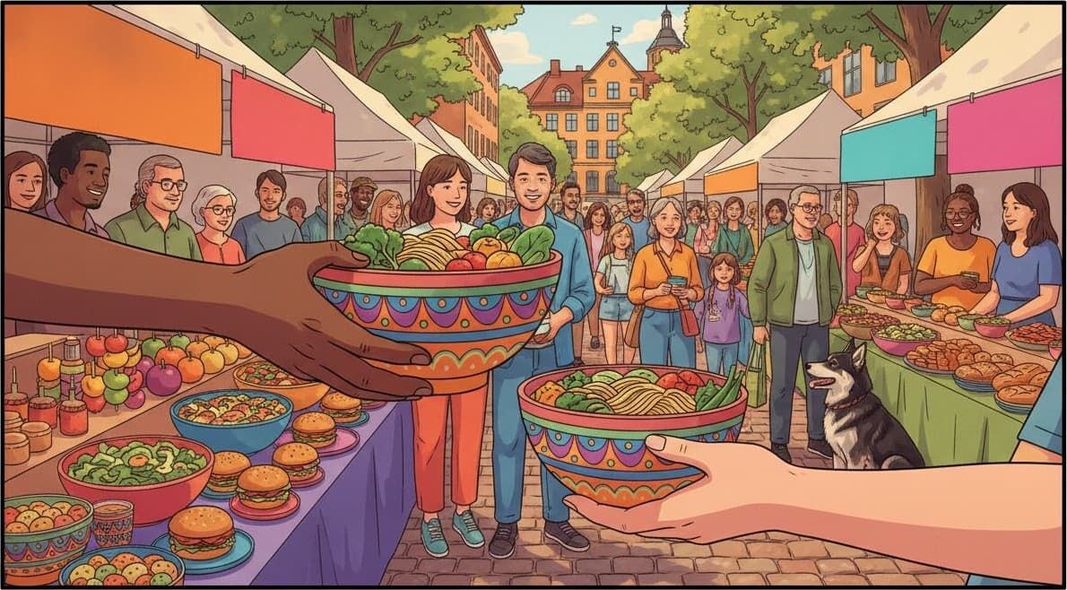 Vegan Market in Gothenburg