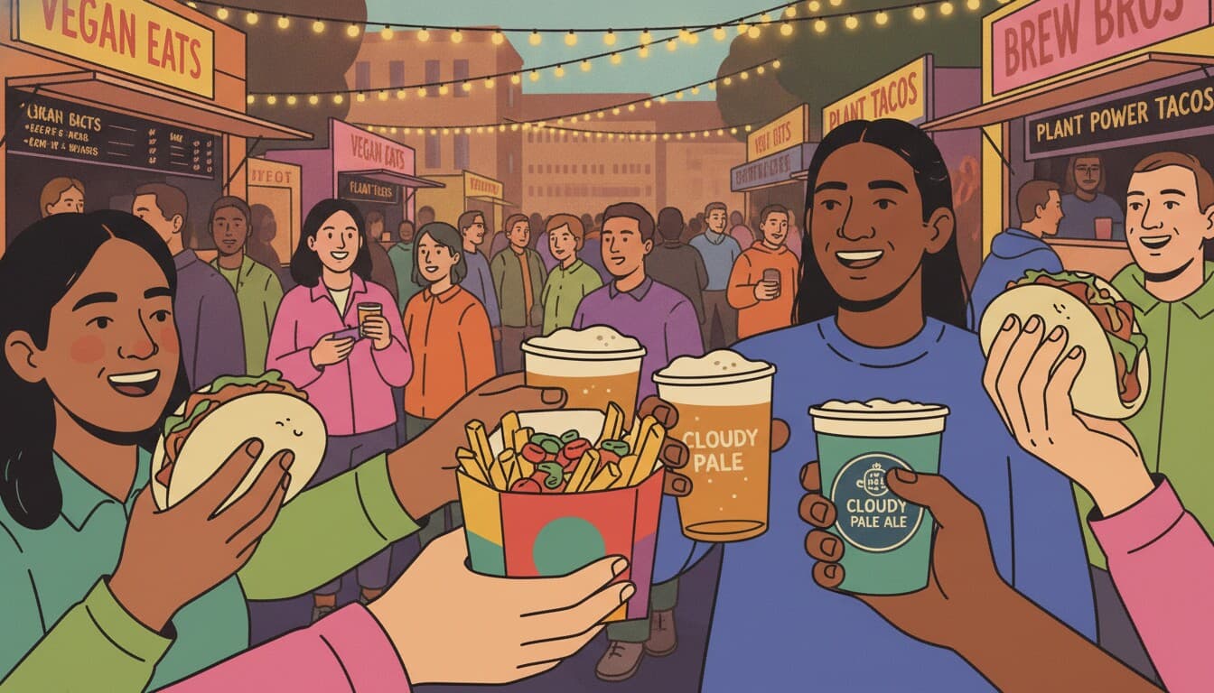 Vegan Night Market (Last Thursdays, Auckland)