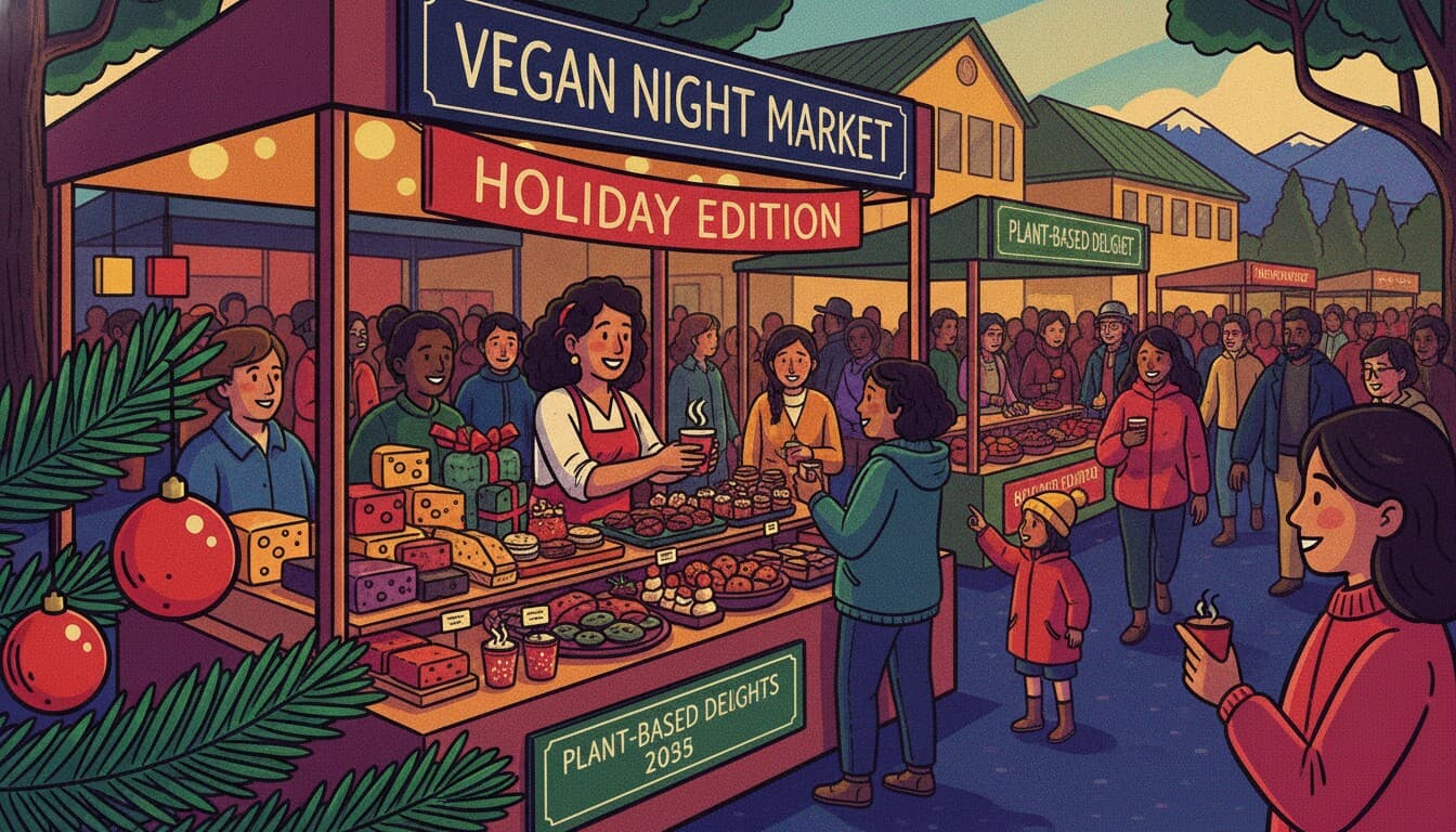 The Vegan Night Market — Holiday Market