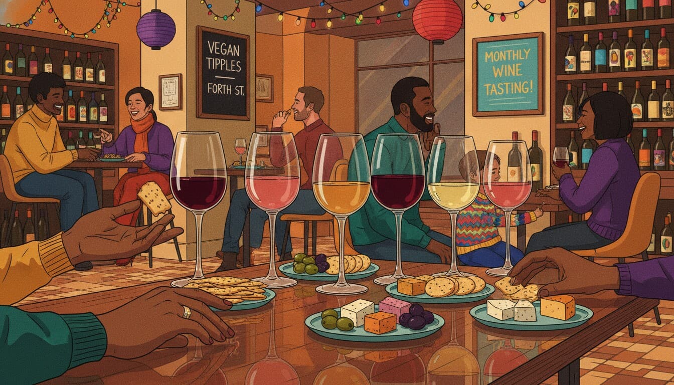 Vegan Tipples — Monthly Wine Tasting