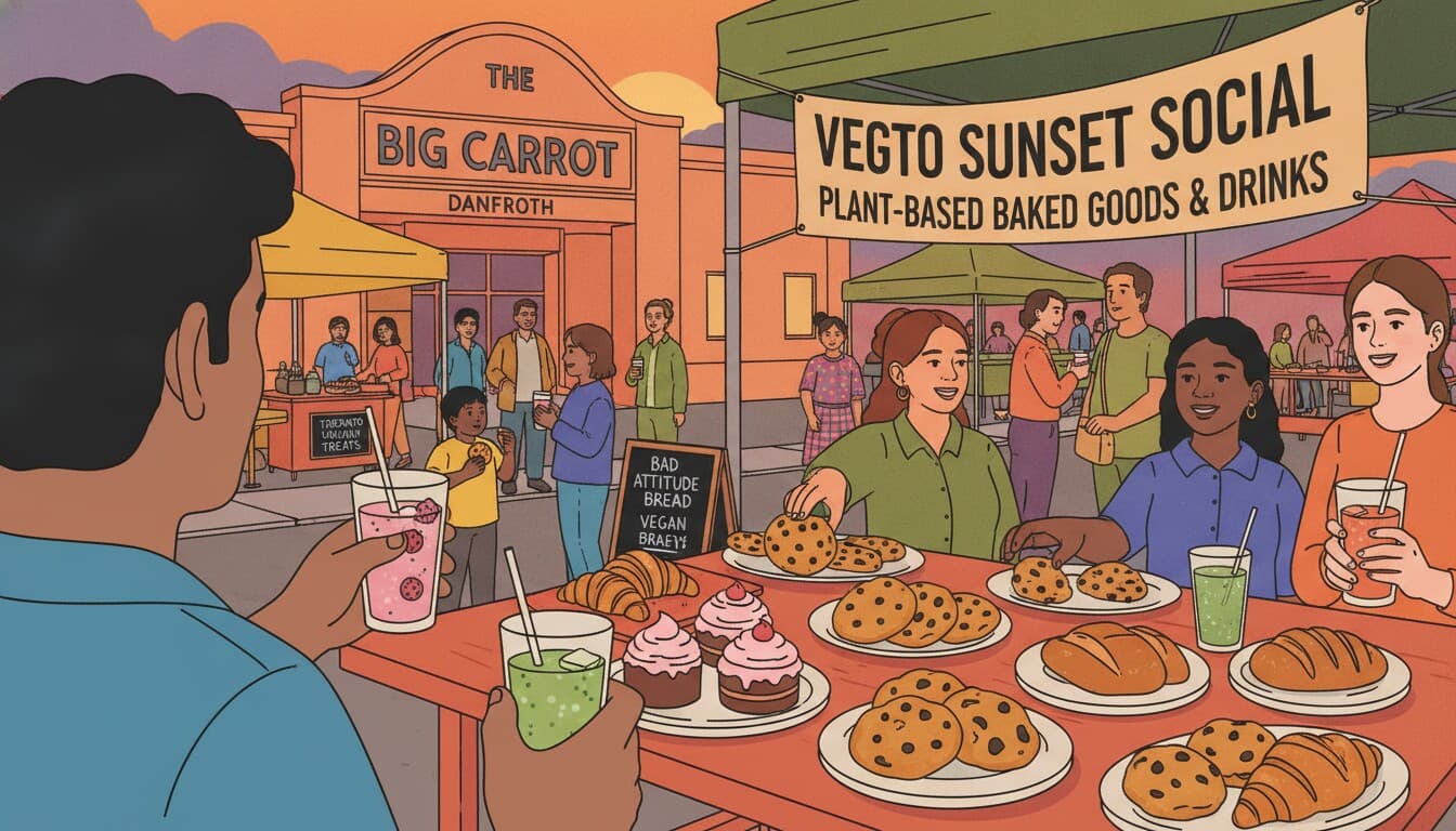 VegTO's Sunset Social with Bad Attitude Bread