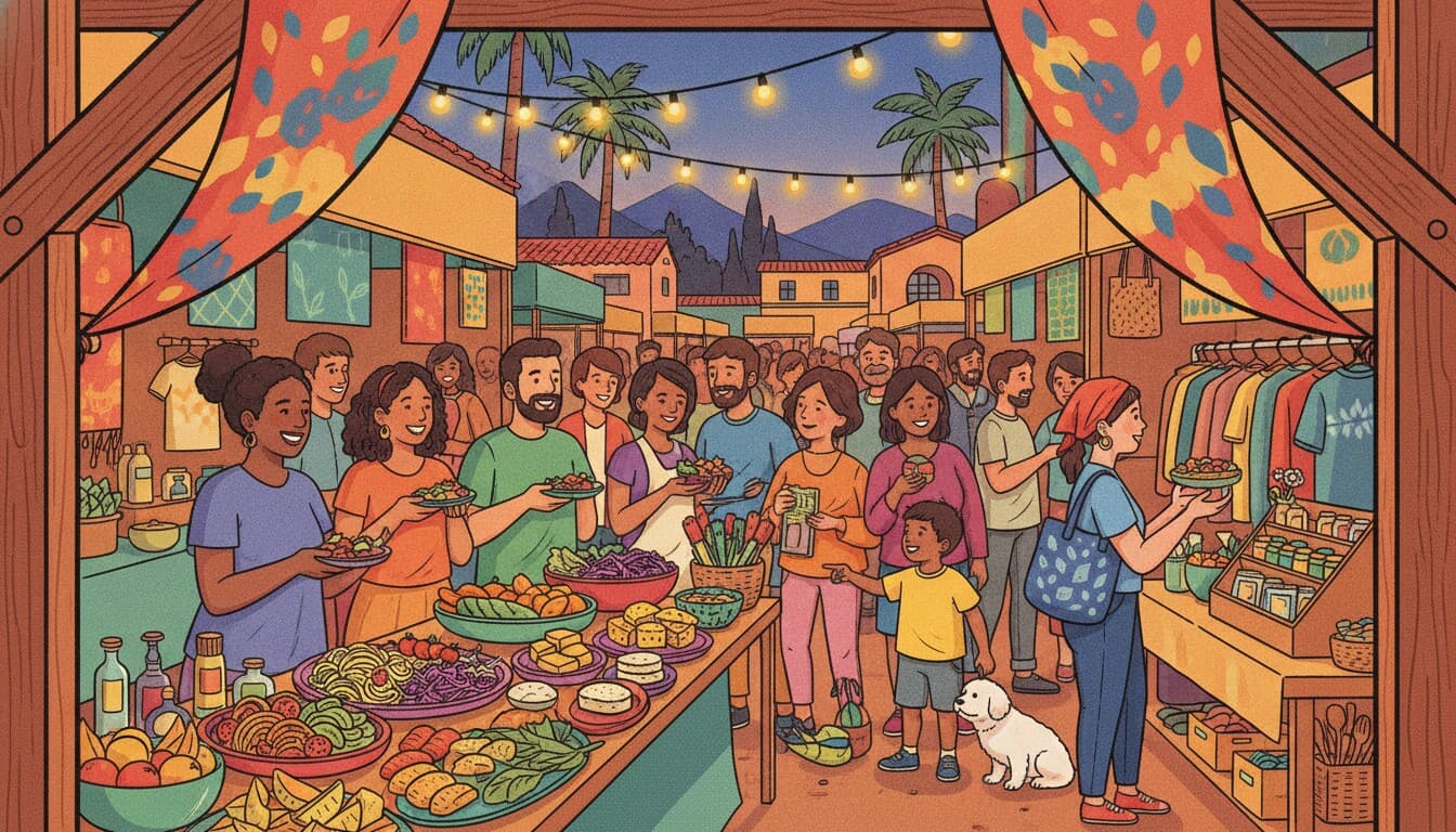 Vista Sustainable Night Market