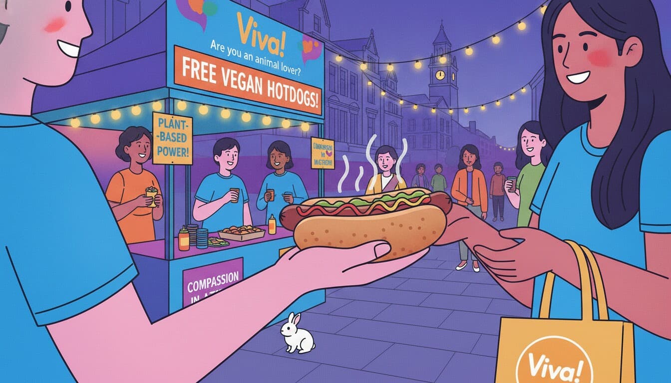 Viva! “Are You an Animal Lover?” Street Outreach — Swansea