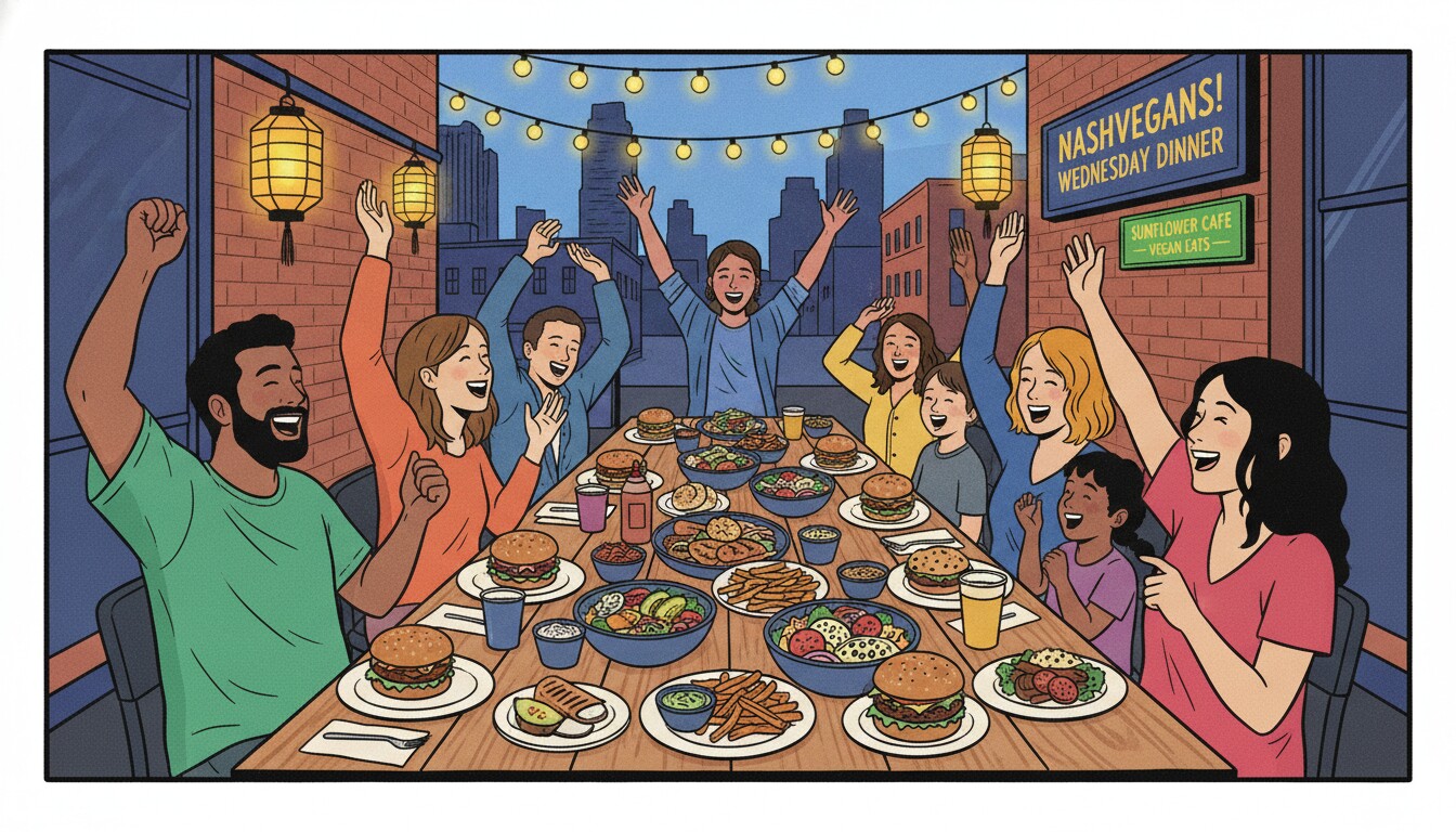 Nashvegans! — Sunflower Cafe Monthly Meetup