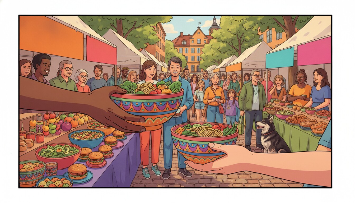 Vegan Market in Gothenburg